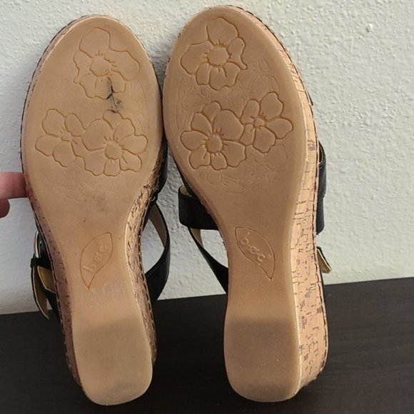 b.o.c. Black Strappy Sandals - Picture 8 of 8